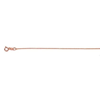 14kt Rose Gold Cable Chain