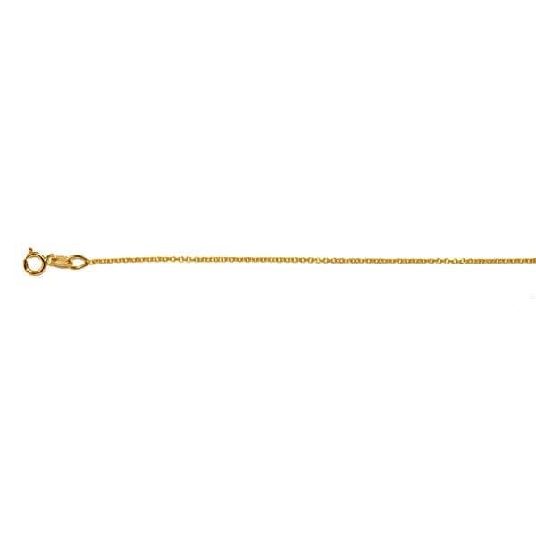 14kt Yellow Gold Cable Chain