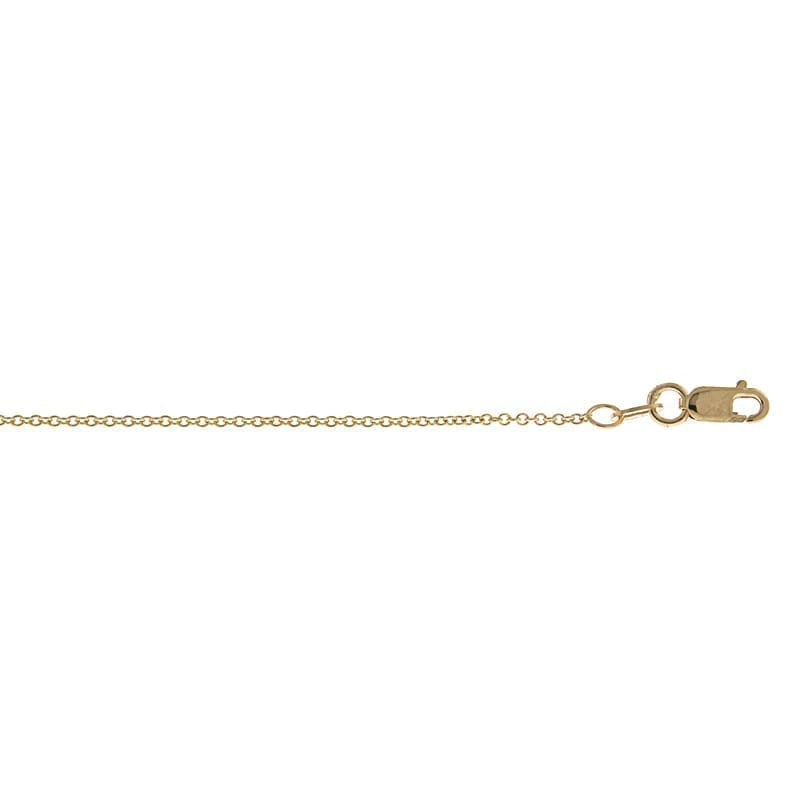 14kt Yellow Gold Cable Chain