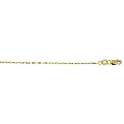 14kt Yellow Gold Anchor Chain 1.3mm