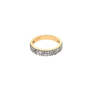 Pave Set Diamond Ring