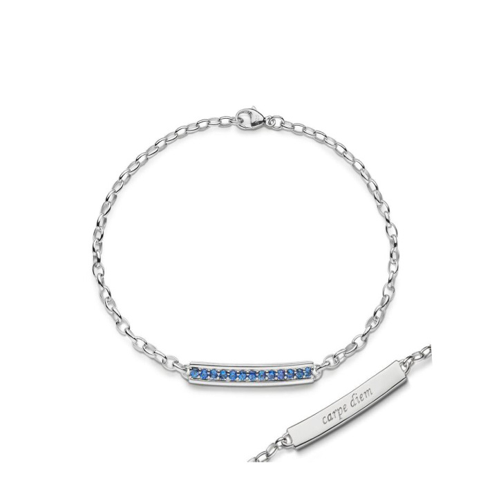 Carpe Diem Sapphire Bracelet UPDATED