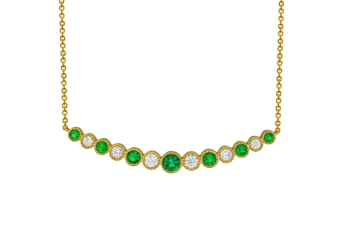 Dolled up or dressed down, this beautiful necklace is a must have for any diamond lover's collection! Check it out in person or online!