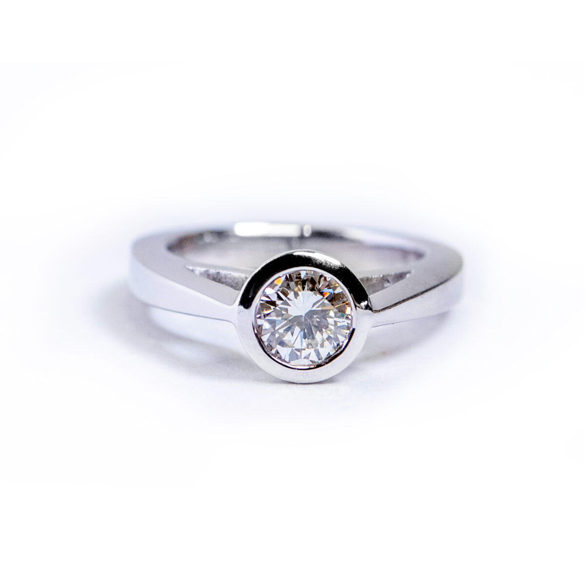 Platinum and Diamond Ring 2